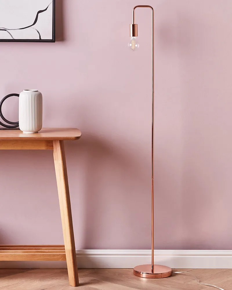 Acier Floor Lamp Copper SAVENA