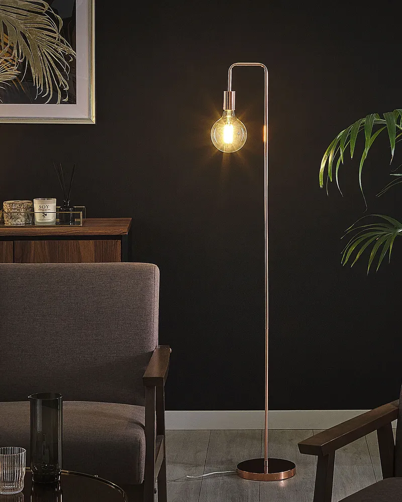 Acier Floor Lamp Copper SAVENA
