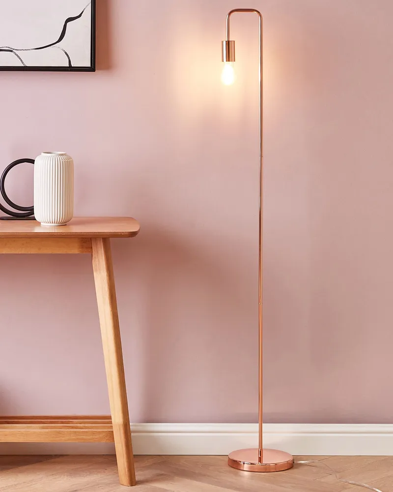 Acier Floor Lamp Copper SAVENA