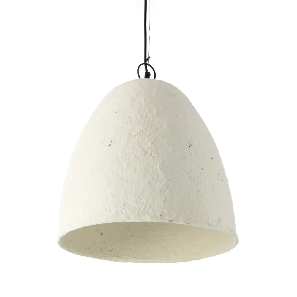Savana Pendant - Blanc pur - L