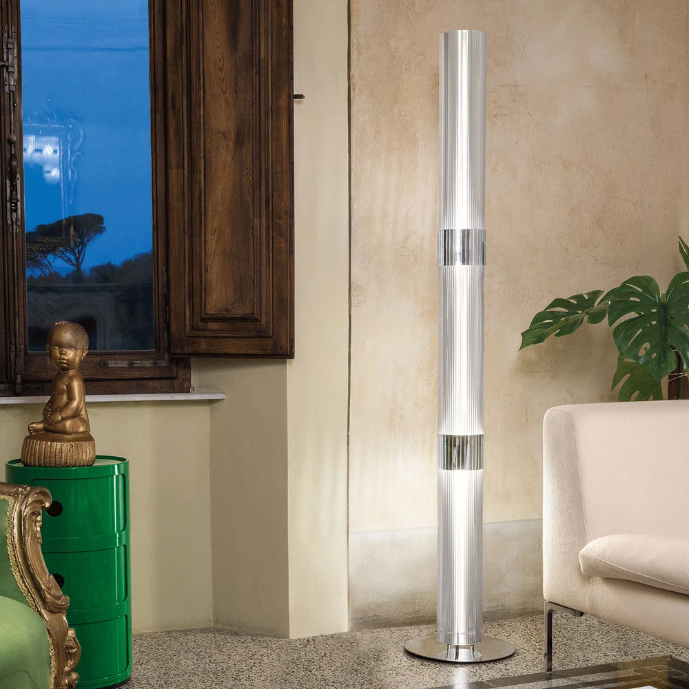 Slamp La Lollo lampadaire designer, prisme avec 16 couleurs RVB