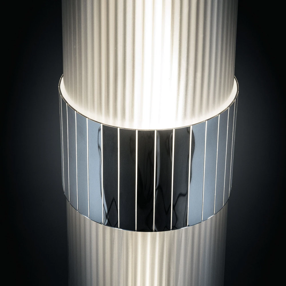Slamp La Lollo lampadaire designer, prisme avec 16 couleurs RVB