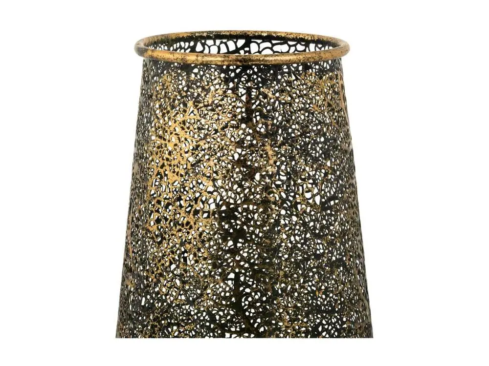 Éclairage Décoratif LED Lampe de table en métal doré 24.5x24.5x57.5h