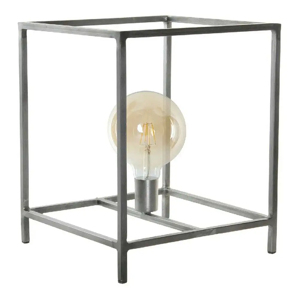 Desk Lamp DKD Home Decor En métal Dark Grey (33 x 33 x 40 cm)