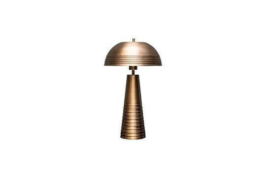 Luminaire à effet Lampe à poser en métal or Champignon-Z Chehoma - 53cm