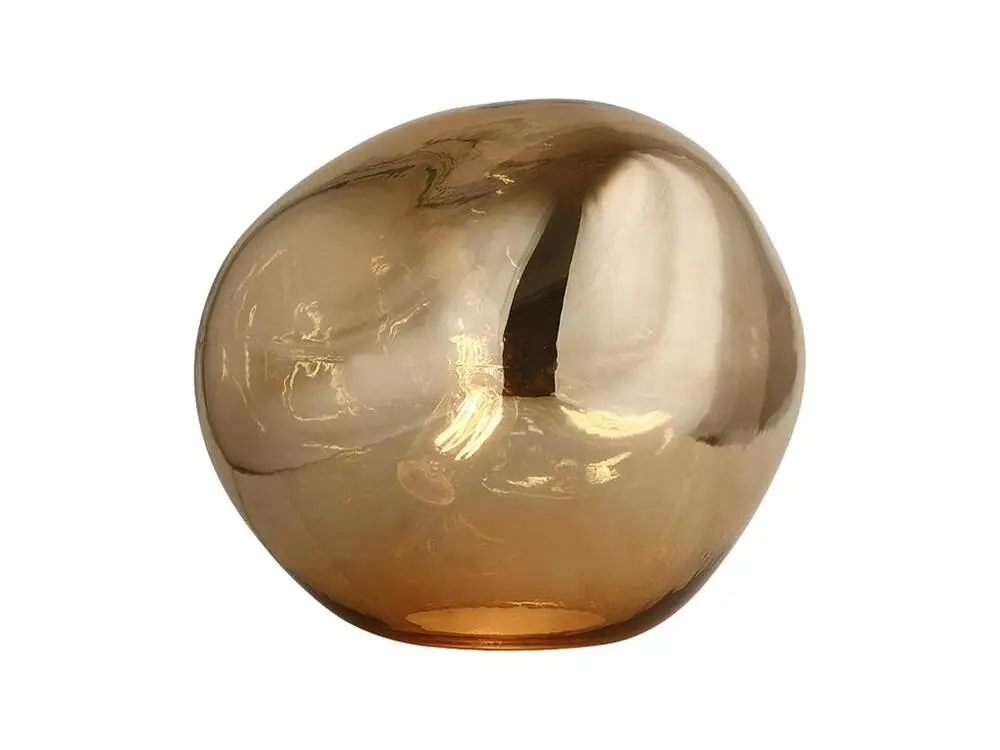 Lustre à cristaux Lampe de Table Dorée Dotent Ø36x32 cm