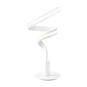 Bellatrix - Lampe de table LED en Aluminium Blanc - Installation Facile