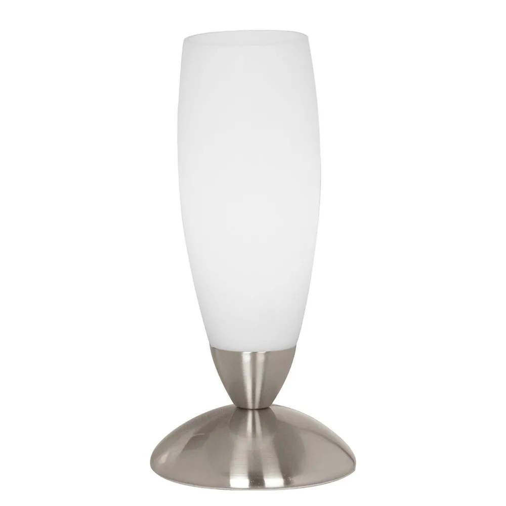 Lampe de table métal acier mat MINCE E14 1X40W