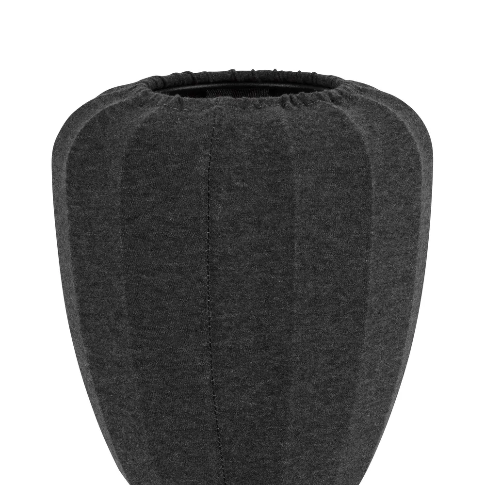Lampe de table tissu noir BARLASTON E27 1X40W (Carré 30x30cm)