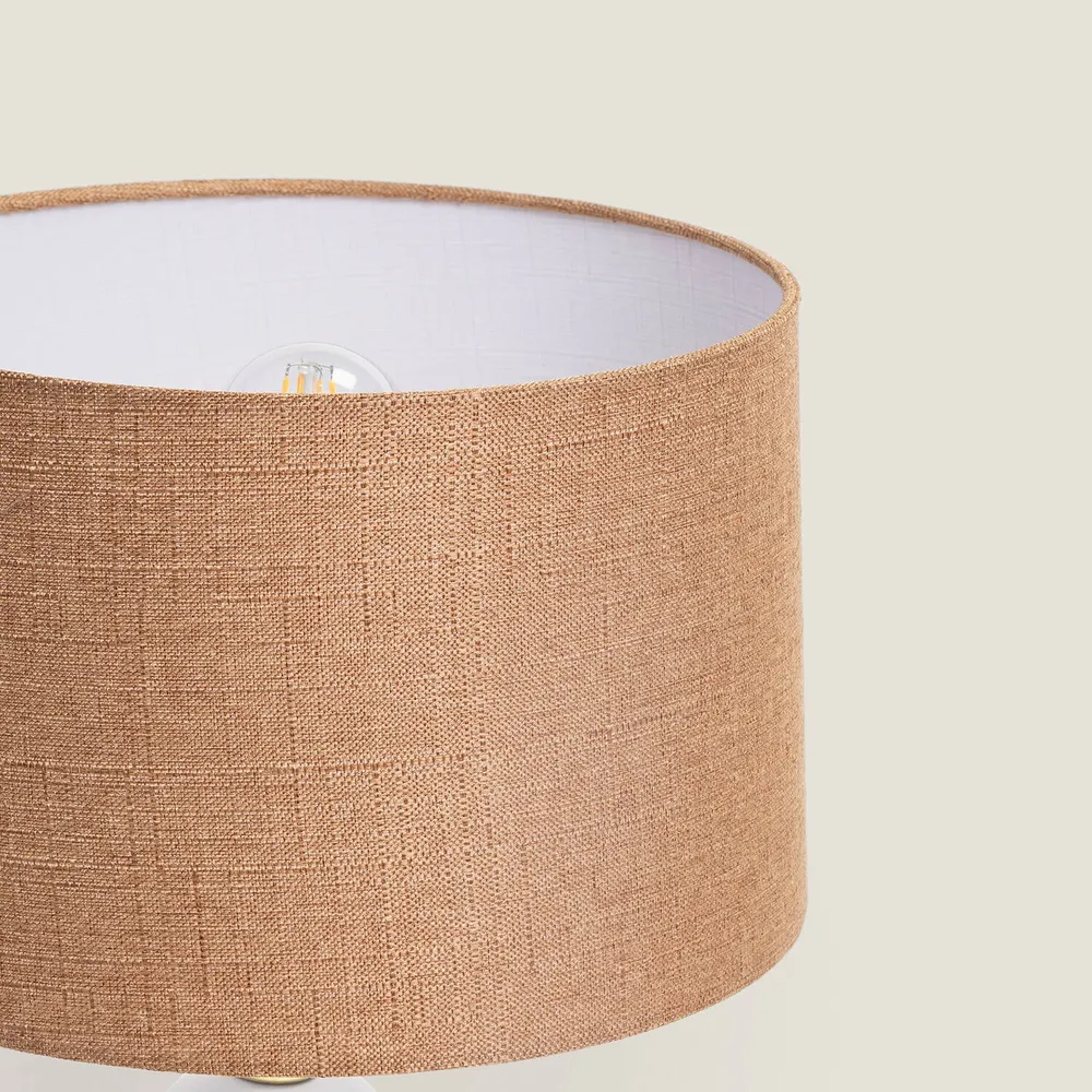 Luminaire de plafond design contemporain Lampe de table en céramique Bulga avec éclairage LED intégré.