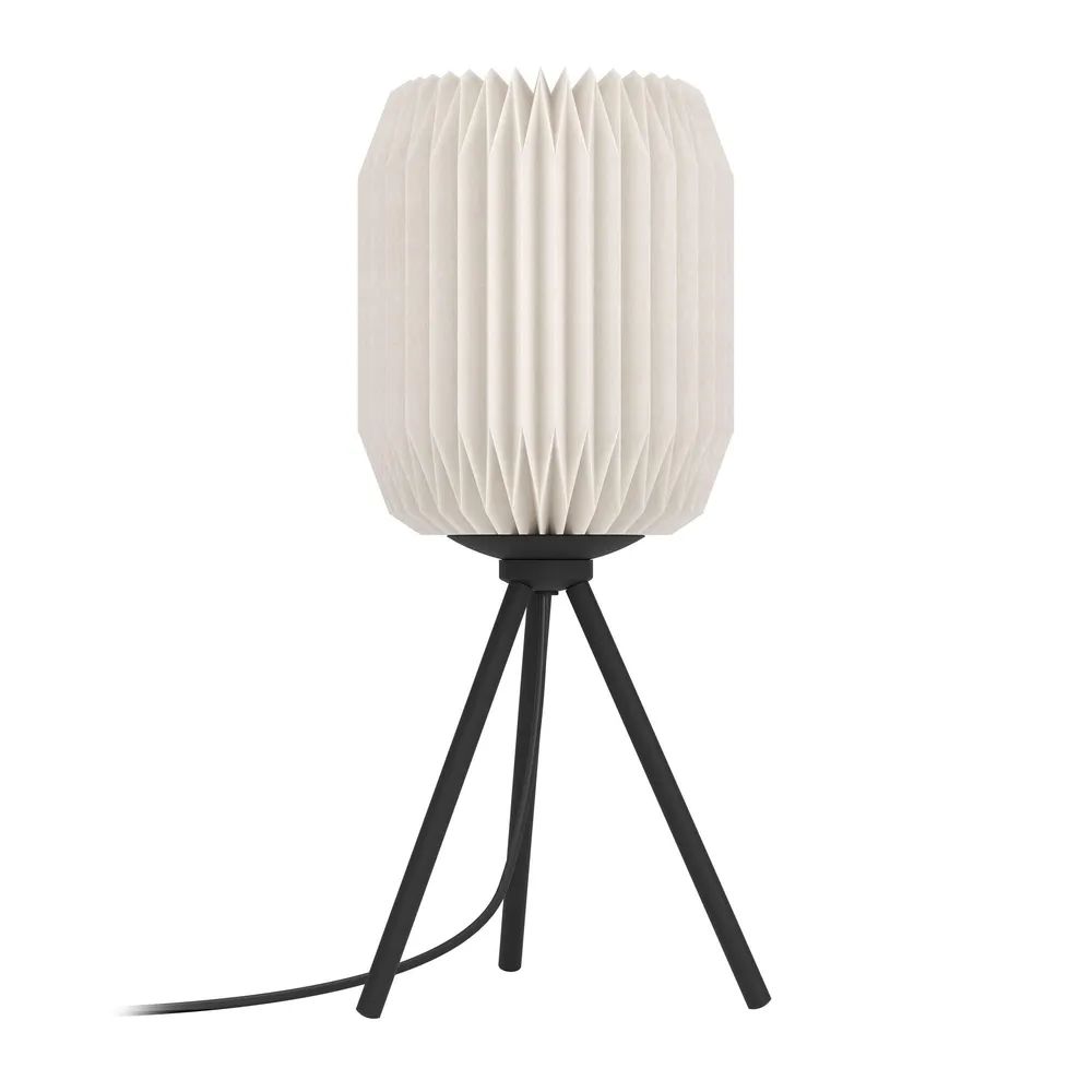 Lustre Cristal Premium Lampe de table papier blanc BELGRAVE E27 1X40W