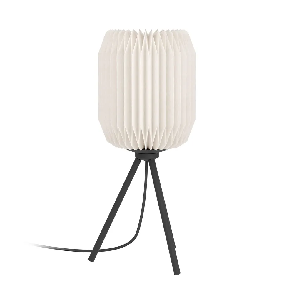 Lustre Cristal Premium Lampe de table papier blanc BELGRAVE E27 1X40W
