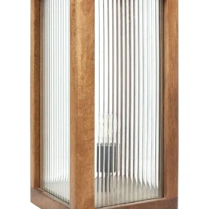 Mango Wood Table Lamp Light KOLIDAM à fixation clip