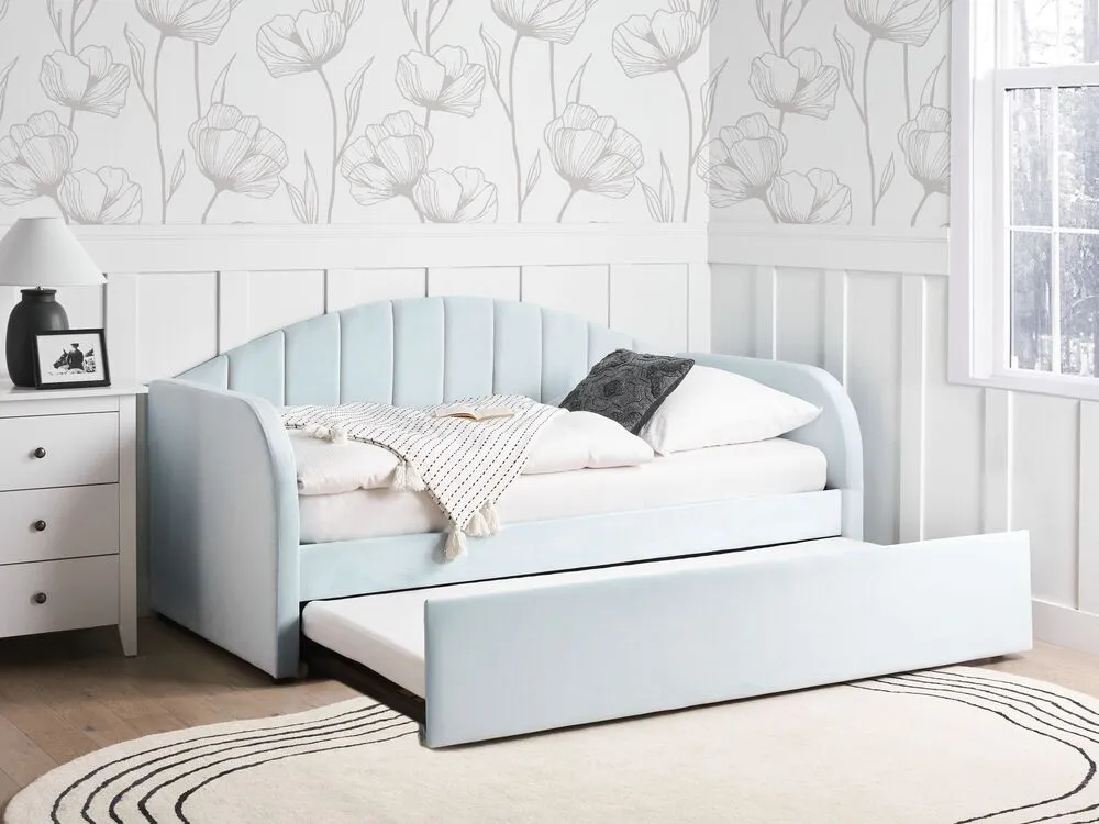 Plafonnier à lumière directionnelle Tafellamp keramiek blauw VINCES