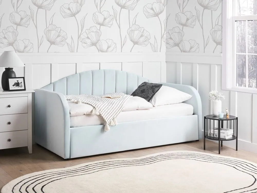 Plafonnier à lumière directionnelle Tafellamp keramiek blauw VINCES