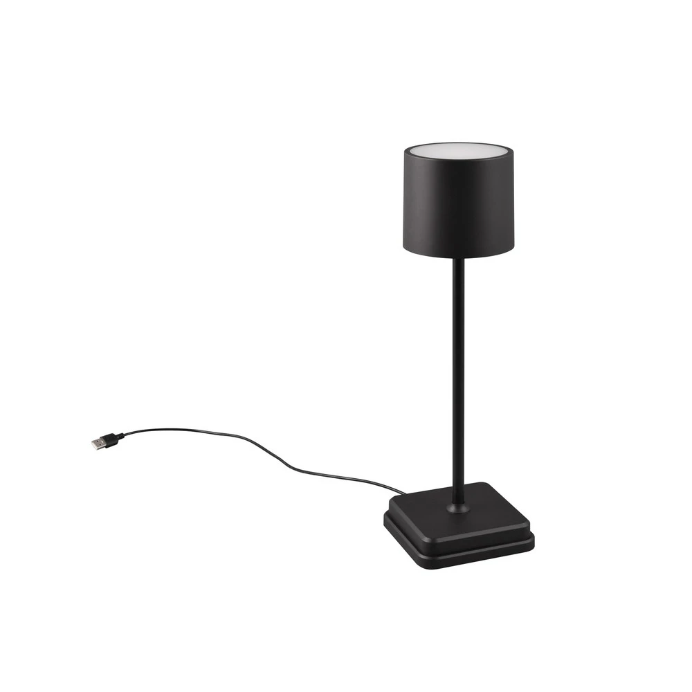 Plafonnier à suspension réglable Lampe de table LED Fernandez variateur/CCT noire