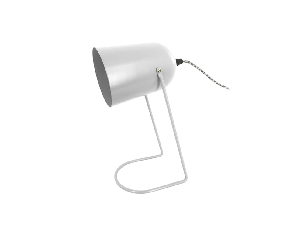Plaque de plafond LED Lampe de table en métal enchant - blanc - 14 x 20 x 30 cm