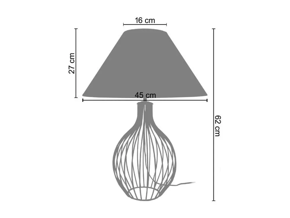 Plaque de plafond LED RUGBY - Lampe poser filaire métal blanc d'ivoire