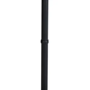 Table haute de bar bistrot plateau forme diamètre 60 cm rond en bois noir et métal chromé 10_0006576