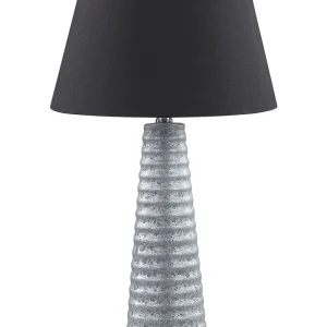 Tafellamp keramiek zilver VILNIA | Garantie 2 Ans