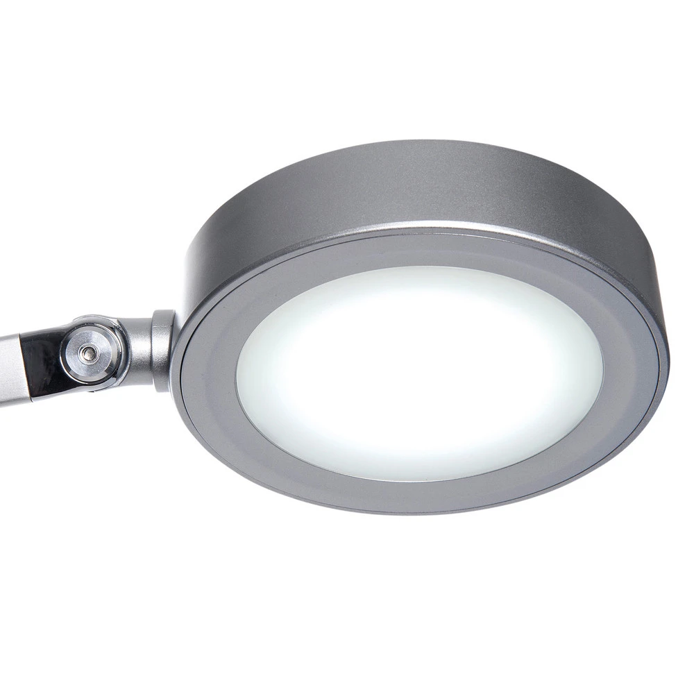 Lampe de table LED MAULgrace, colour vario, intensité variable, argenté pour décoration intérieure