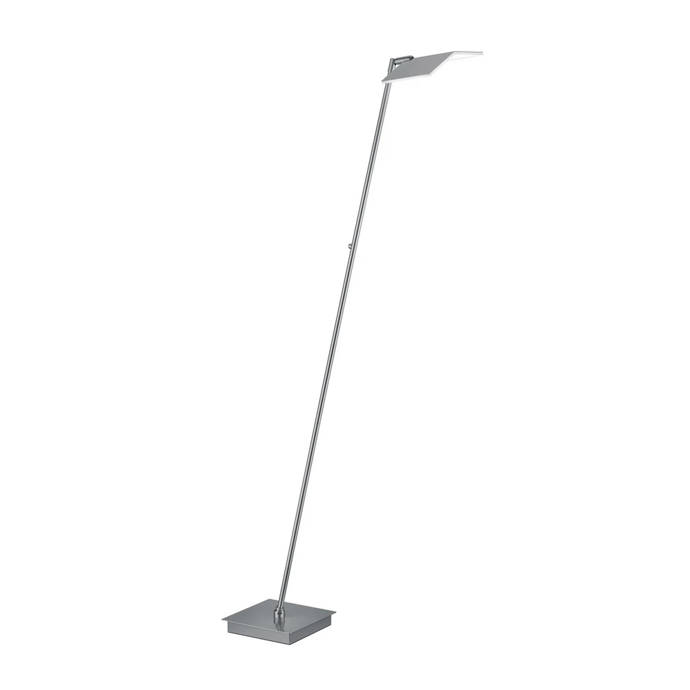 BANKAMP Book lampadaire LED nickel mat avec 16 couleurs RVB