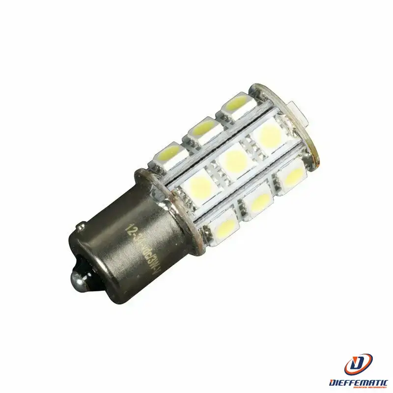 Lampadina Led 12-34 Vdc 24 Vac/3 W Attacco Ba15s Sommer 10428v000 Automazione