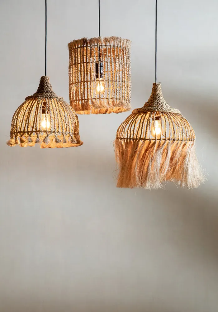 Abaca Tassel Pendant - Originel - S pour travaux en hauteur