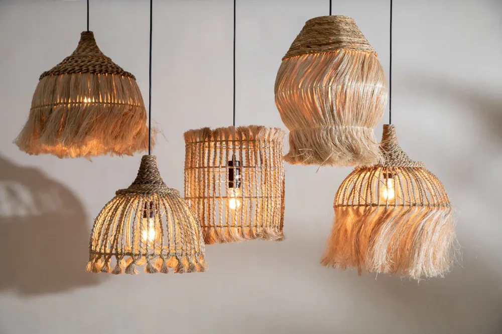 Abaca Tassel Pendant - Originel - S pour travaux en hauteur