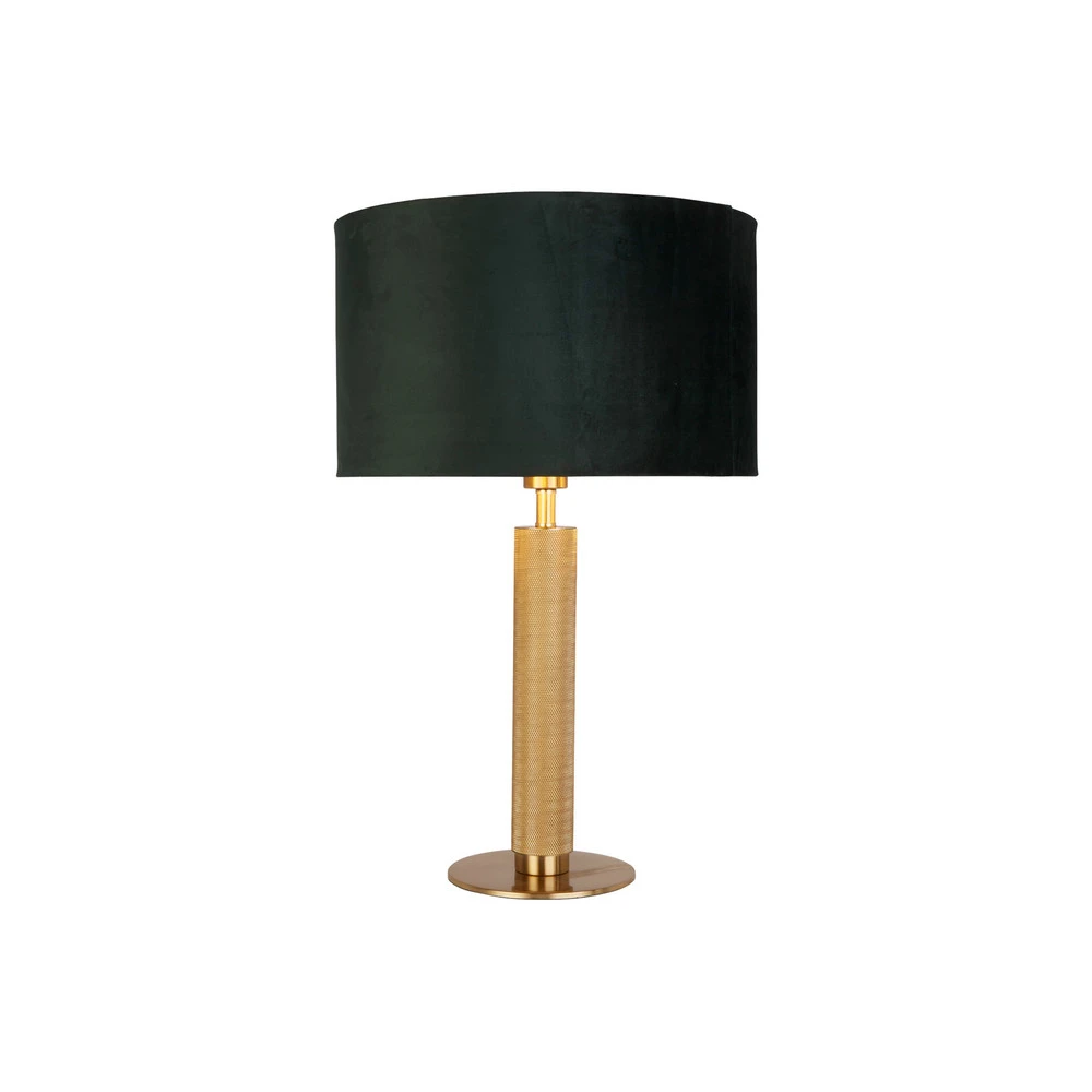 Lampe à poser London, laiton / vert pour travaux en hauteur