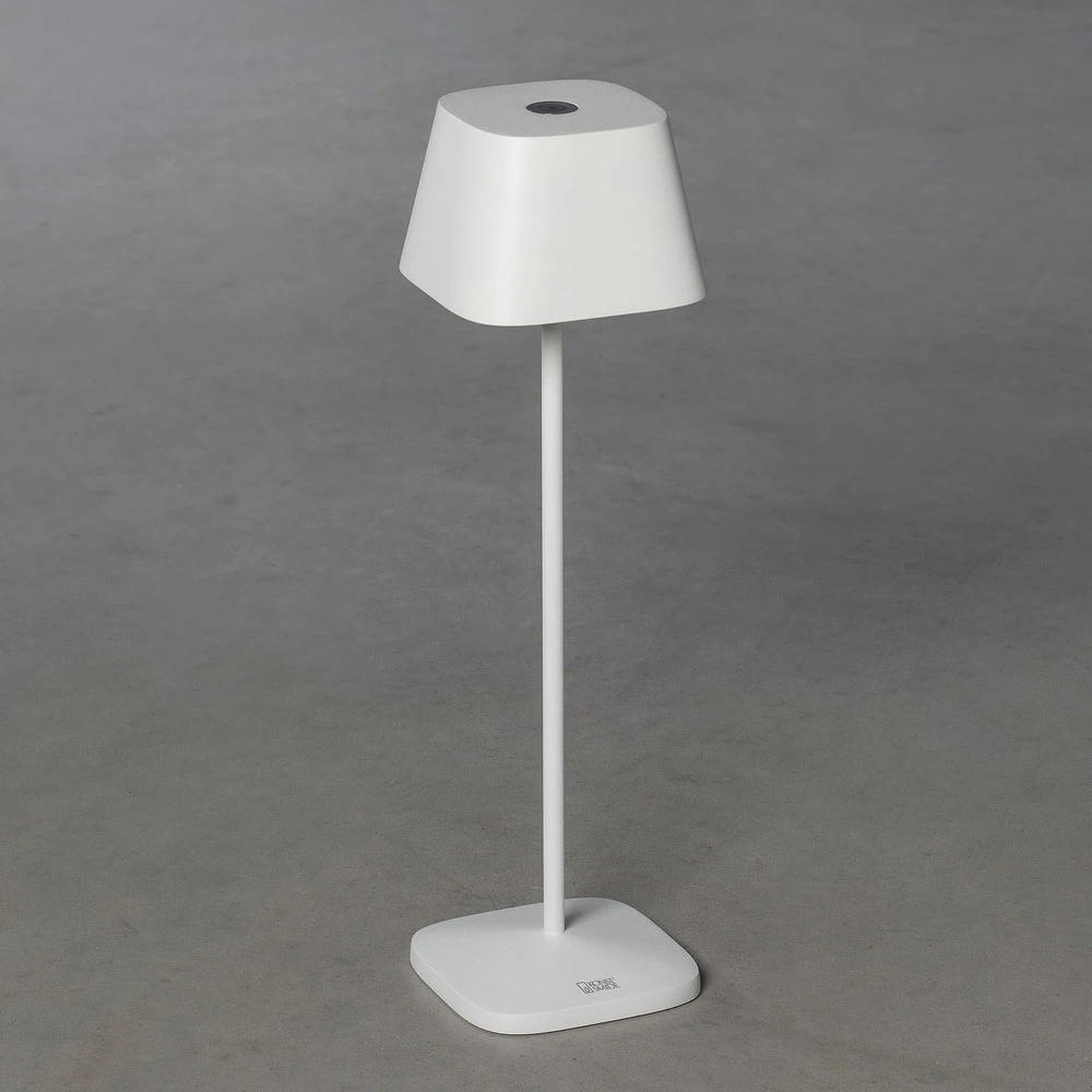Professionnel Lampe de table LED Capri pour extérieur, noire