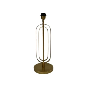 Lampe de chevet Lampe de table - Métal - Or - 20x20x55 cm