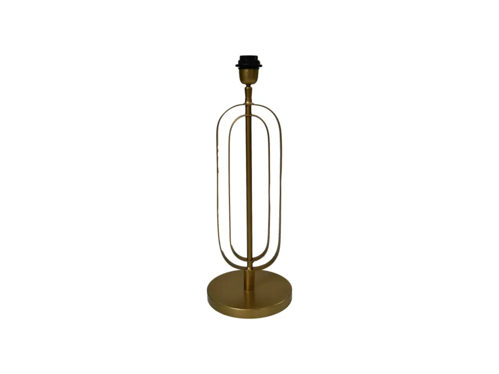 Lampe de chevet Lampe de table - Métal - Or - 20x20x55 cm