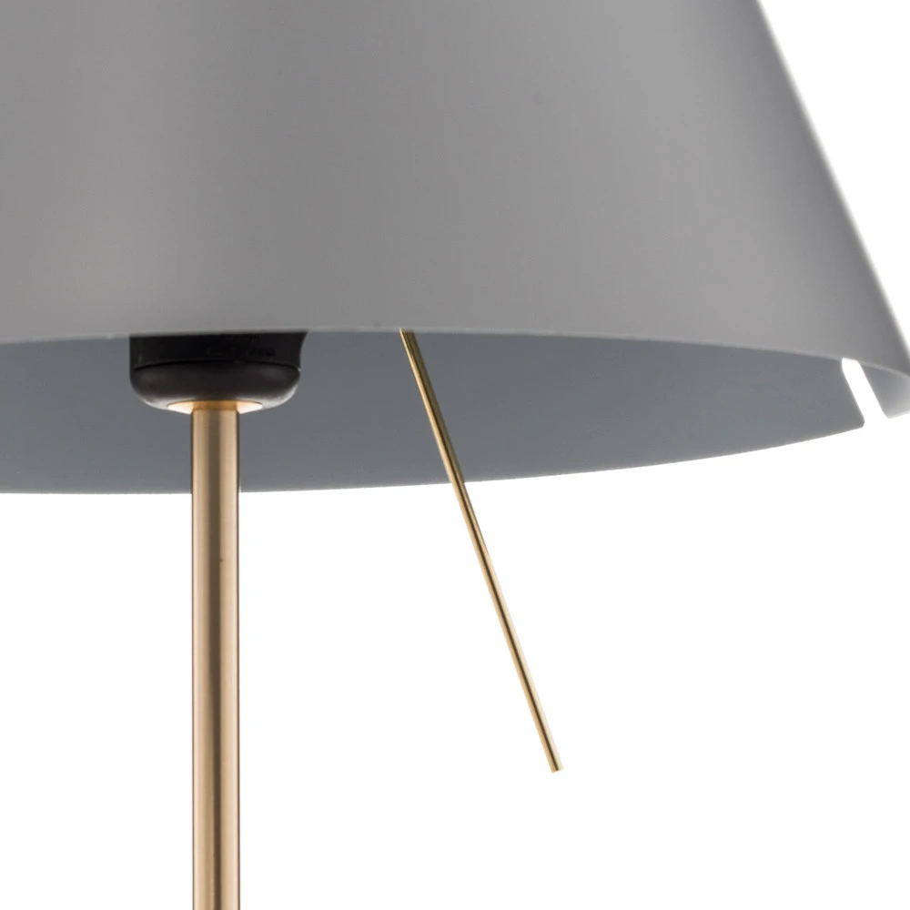 Luceplan Costanzina lampe à poser laiton béton pour éclairage d'ambiance