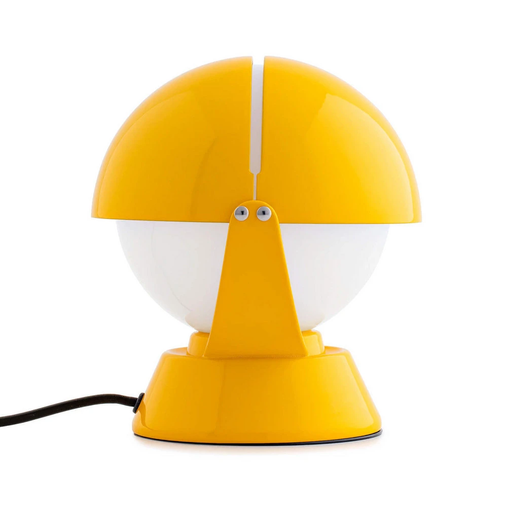 Socle en céramique Stilnovo Buonanotte lampe de table LED, jaune