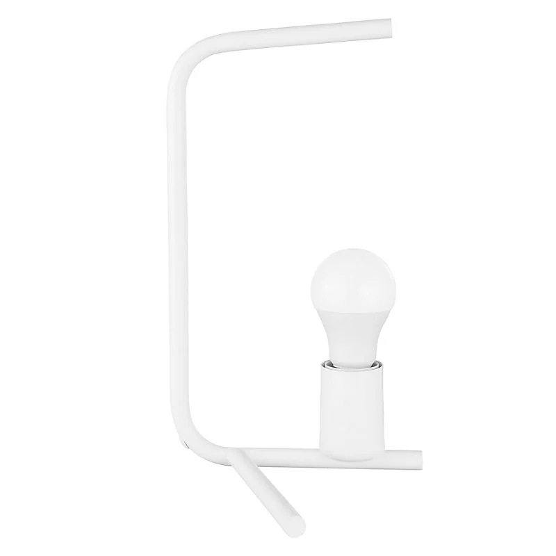 Suspension à trois bras Lampe de table incandescent Darrah GoodHome E27 blanc mat