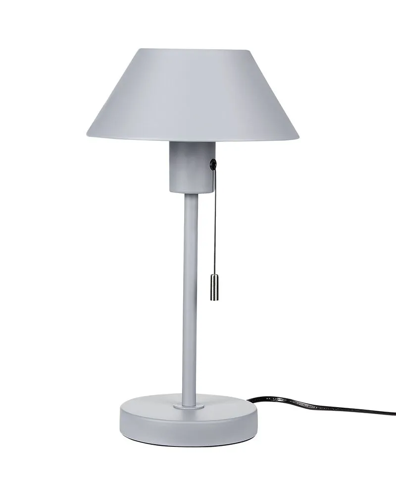 Tafellamp metaal lichtgrijs CAPARO