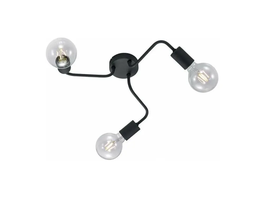 Lampe de plafond design Diallo à fixation clip