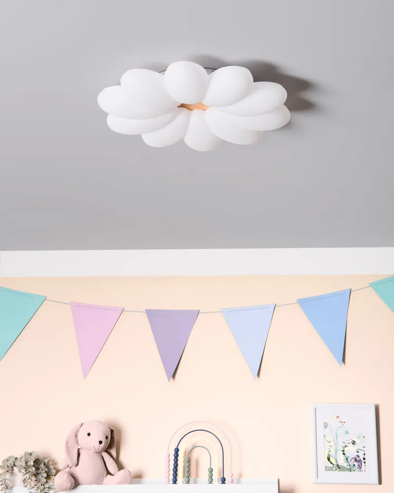 LED Ceiling Lamp Blanc pur TINAU