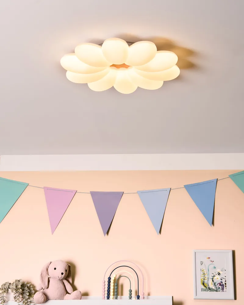 LED Ceiling Lamp Blanc pur TINAU