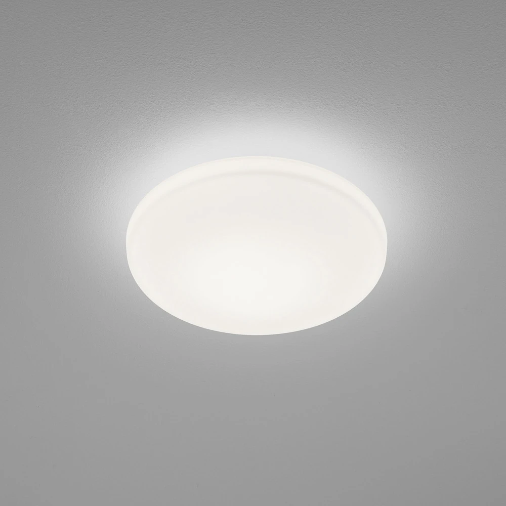 Luminaire de plafond design contemporain Helestra Kymo LED plafonnier, IP44, Ø 26 cm