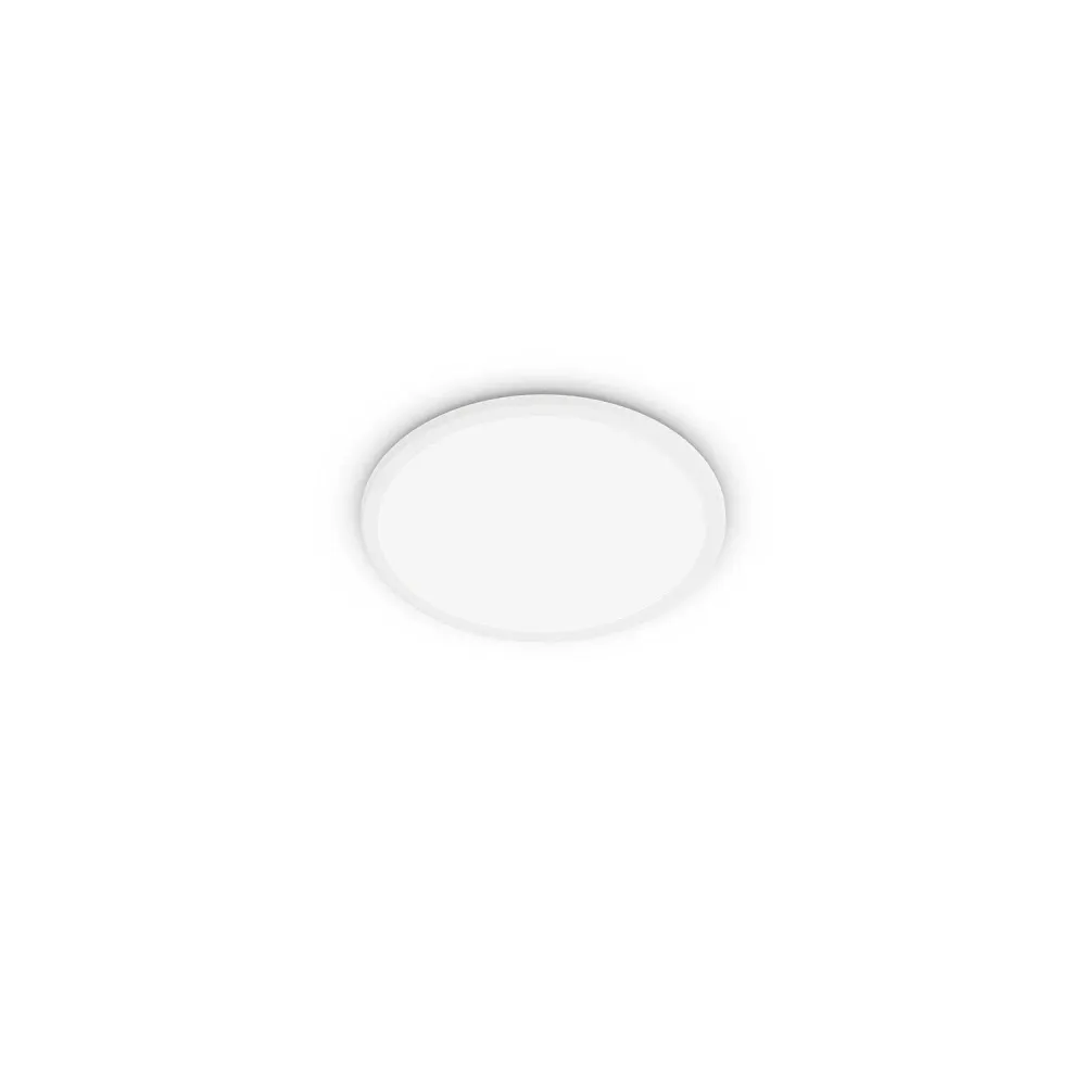 Luminaire de plafond à panneaux Plafonnier blanc Philips LED ultra-fin IP44 15W trois niveaux de variation