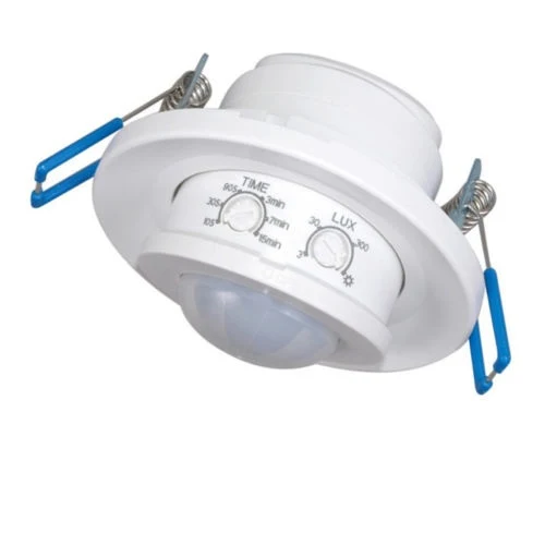 MACLEAN MCE130 Détecteur de mouvement de plafond infrarouge 360º Flush-Mount 6M IP20 | 4000K | lumière neutre