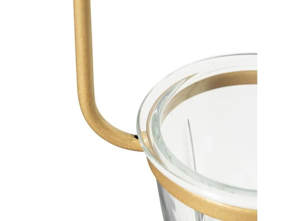 Plafonnier Design Moderne Plafonnier Art Déco or avec verre blanc - Isabella