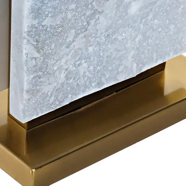 Desk Lamp DKD Home Decor Acier Cloth Marble (38 x 23 x 69 cm)