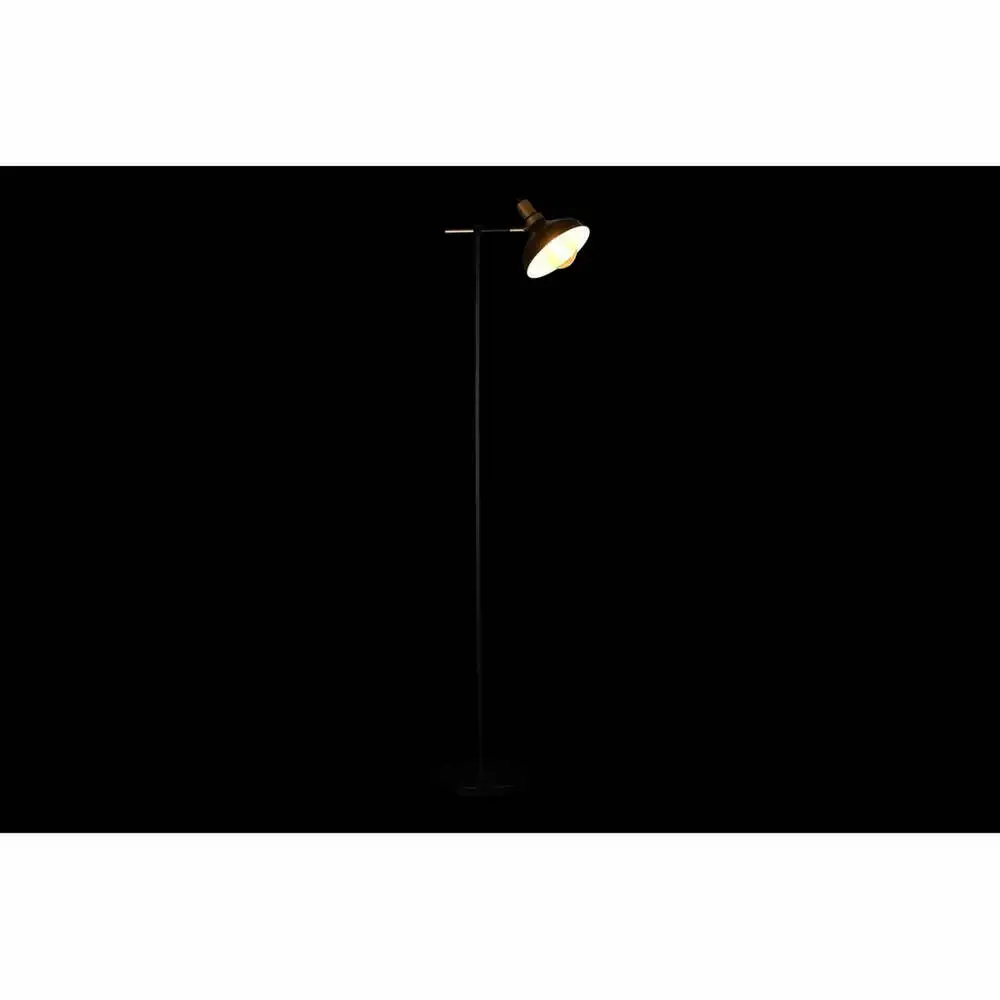 Floor Lamp DKD Home Decor Black Golden Acier Modern (48 x 25 x 140 cm)
