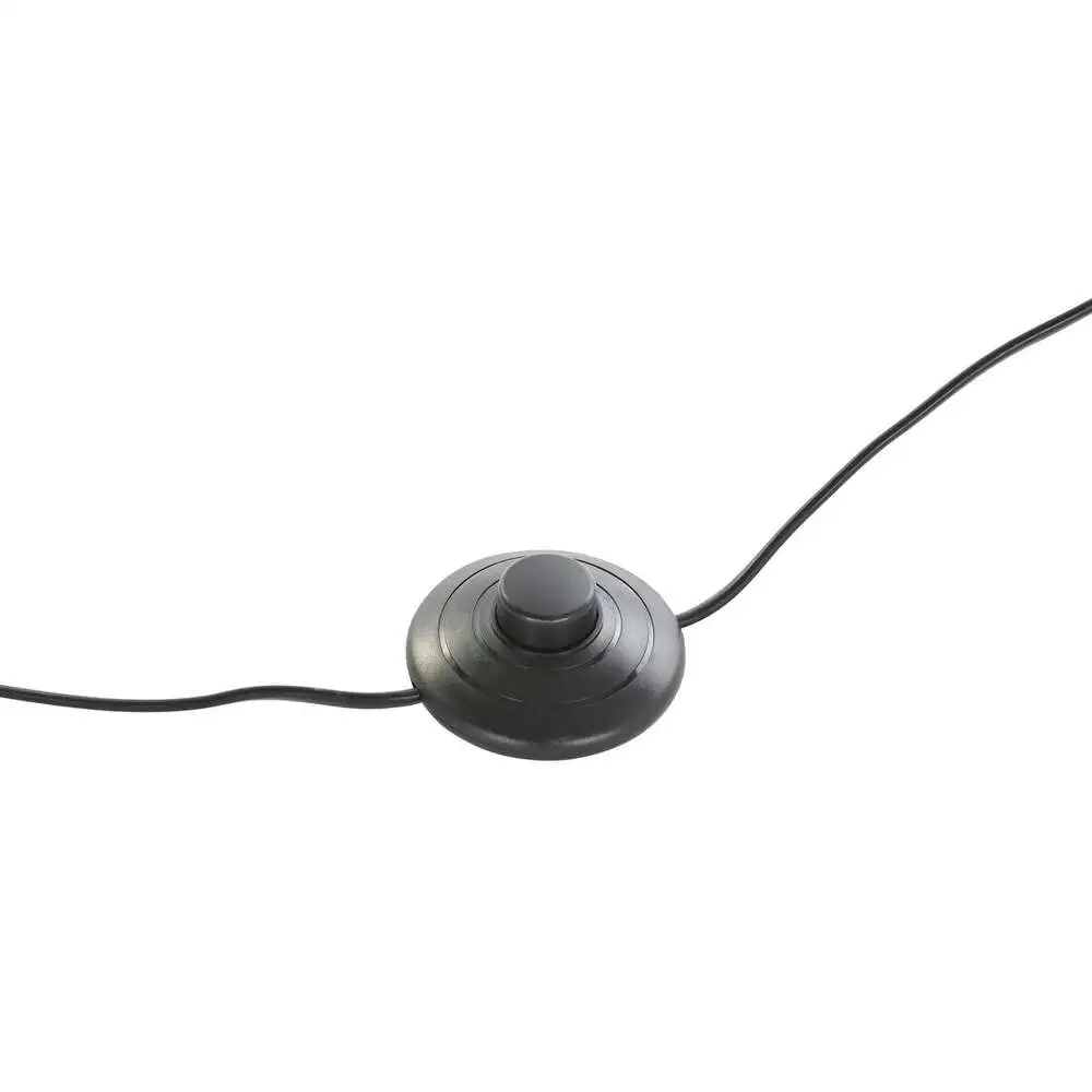 Floor Lamp DKD Home Decor Black Golden Acier Modern (48 x 25 x 140 cm)