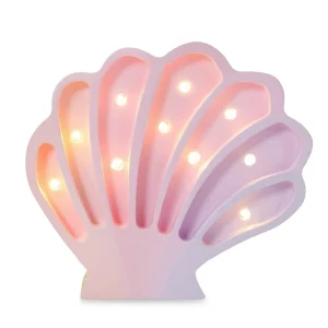 Lampe à sel Lampe veilleuse coquillage sirènes roses