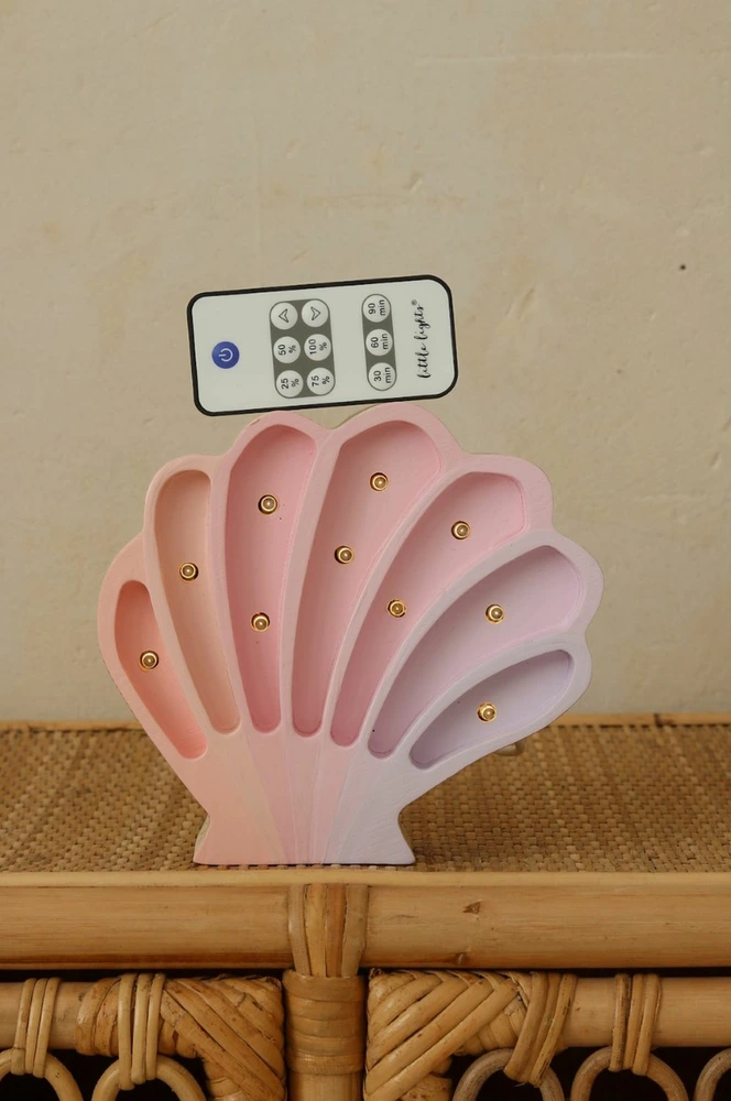 Lampe à sel Lampe veilleuse coquillage sirènes roses