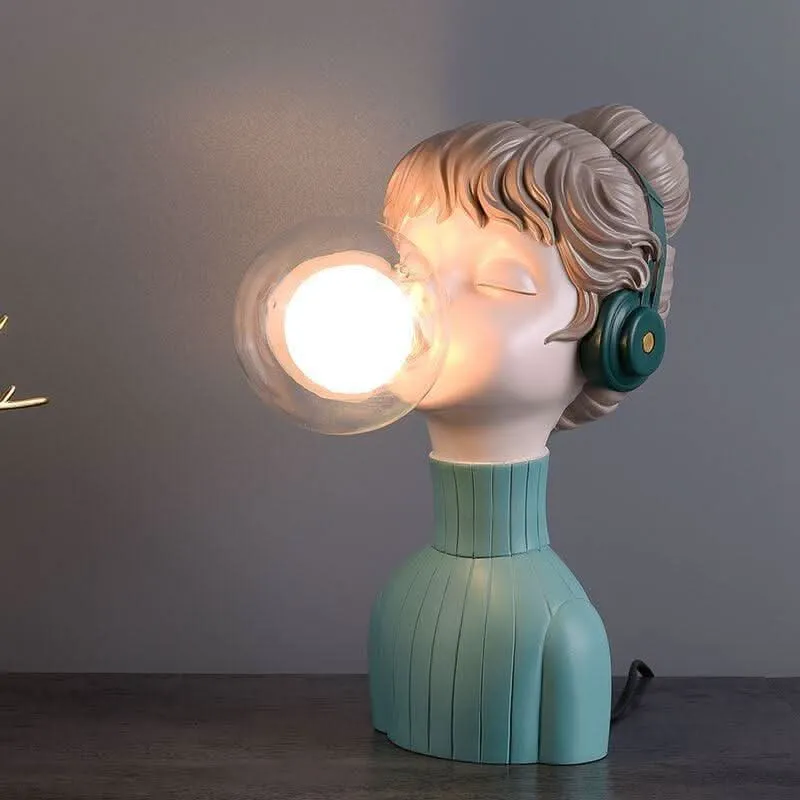 Lampe Statue Femme | Ambiance Sophistiquée avec effet scintillant